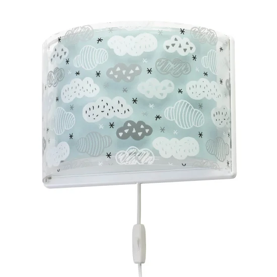 LAMPADA DA PARETE NUVOLE VERDI 2