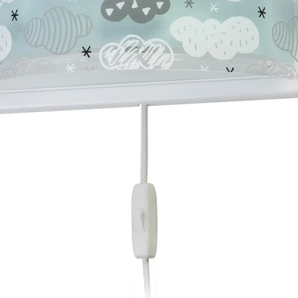 LAMPADA DA PARETE NUVOLE VERDI