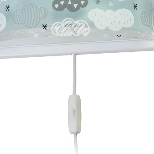 LAMPADA DA PARETE NUVOLE VERDI