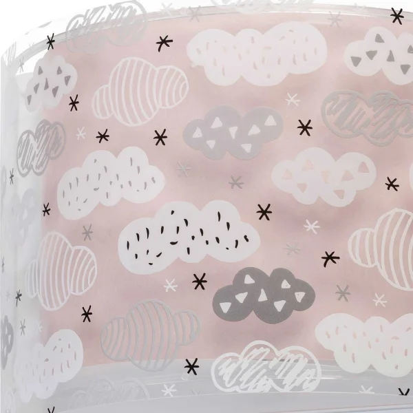 LAMPADA DA PARETE NUVOLE ROSA