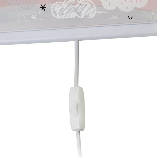LAMPADA DA PARETE NUVOLE ROSA