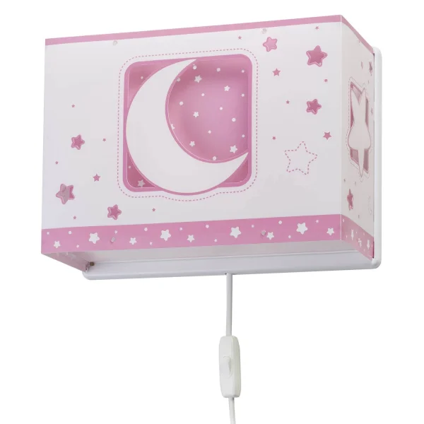 LAMPADA DA PARETE LUNA ROSA