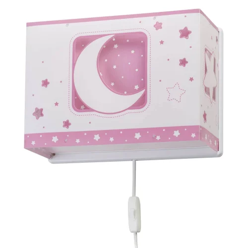 LAMPADA DA PARETE LUNA ROSA