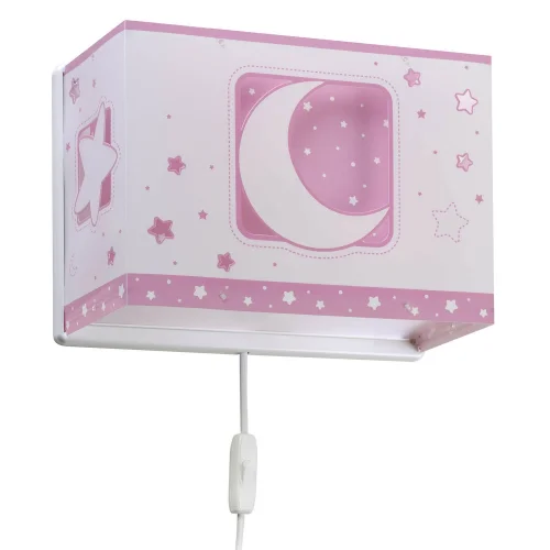 LAMPADA DA PARETE LUNA ROSA