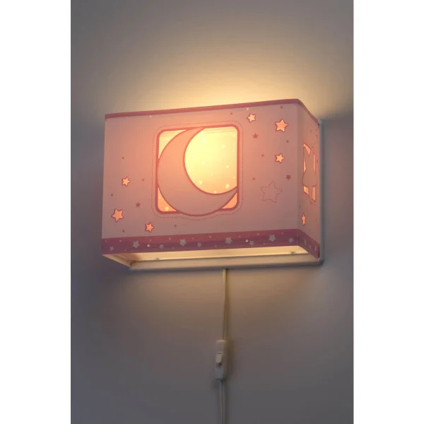 LAMPADA DA PARETE LUNA ROSA LAMPADA DA PARETE LUNA ROSA