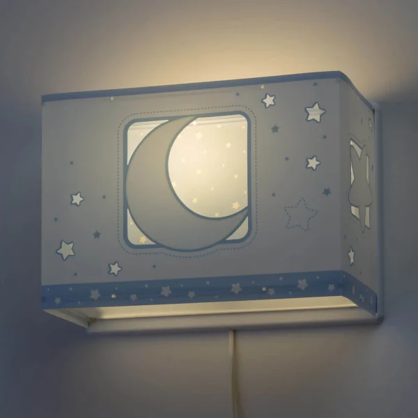 LAMPADA DA PARETE LUNA BLU