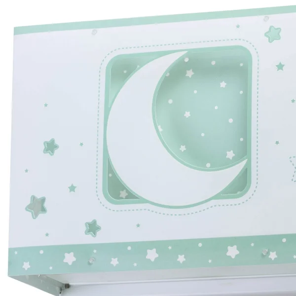 LAMPADA DA PARETE LUNA VERDE