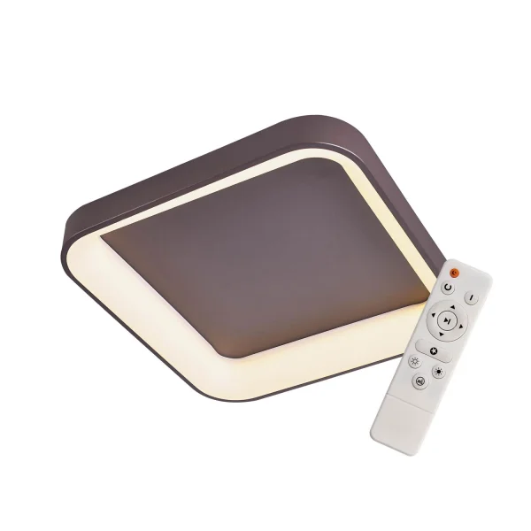 SOFFITTO A LED POWELL 64W CAFFÈ REGOLABILE