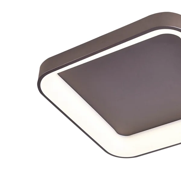 SOFFITTO A LED POWELL 64W CAFFÈ REGOLABILE