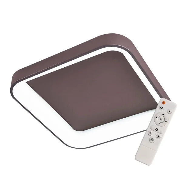 SOFFITTO A LED POWELL 96W CAFFÈ REGOLABILE