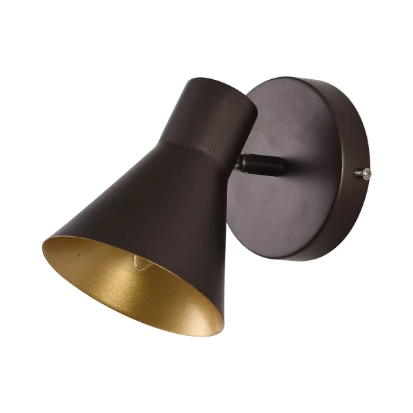 RIFLETTORI DECORATIVI CLARENCE MARRONE