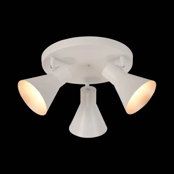 SOFFITTO DECORATIVO 3 LUCI BIANCHE CLARENCE