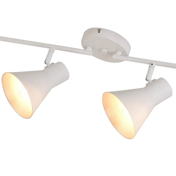 STRISCIA DECORATIVA 4 LUCI BIANCHE CLARENCE