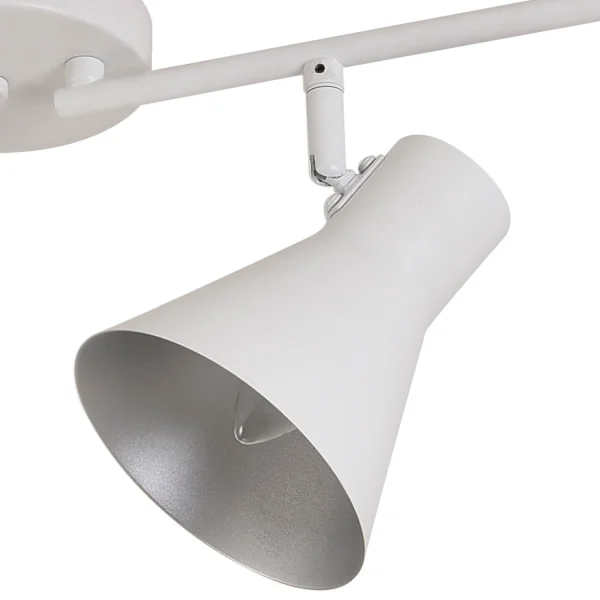 STRISCIA DECORATIVA 4 LUCI BIANCHE CLARENCE