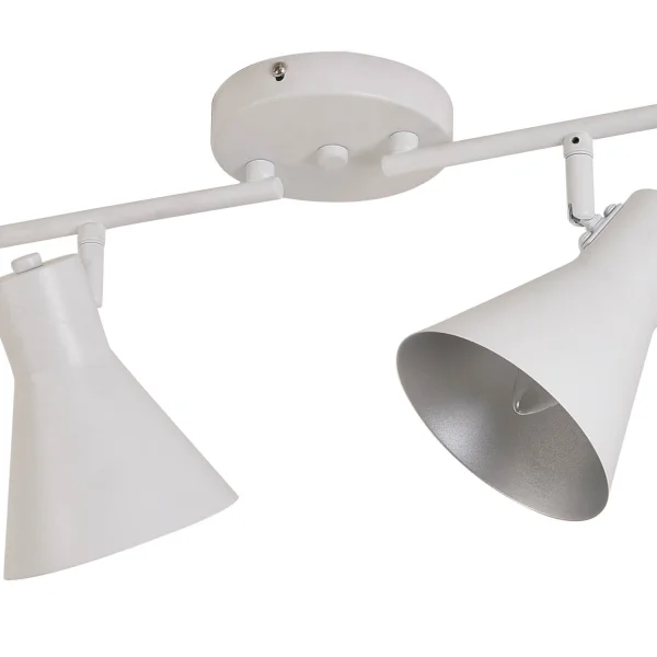 STRISCIA DECORATIVA 4 LUCI BIANCHE CLARENCE