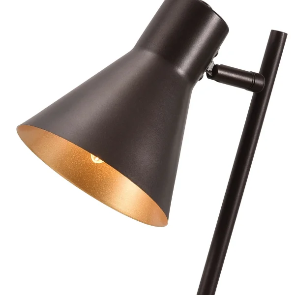 LAMPADA DA TAVOLO DECORATIVA MARRONE CLARENCE