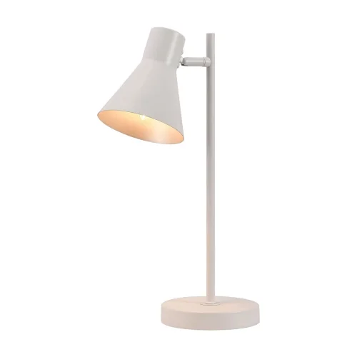 LAMPADA DA TAVOLO DECORATIVA BIANCA CLARENCE