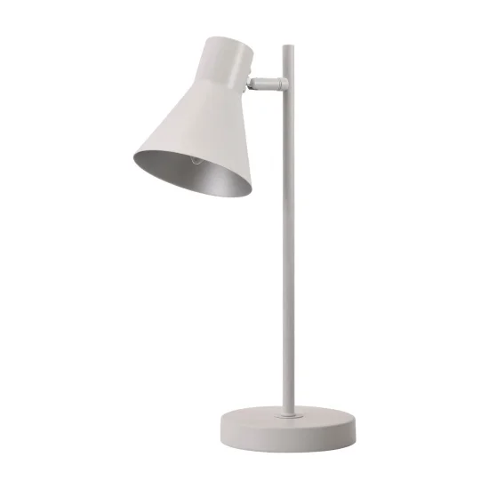 LAMPADA DA TAVOLO DECORATIVA BIANCA CLARENCE 2