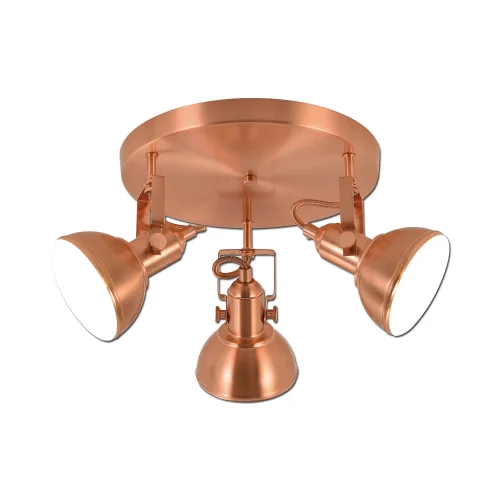 SOFFITTO DECORATIVO 3 LUCI MURRAY RAME