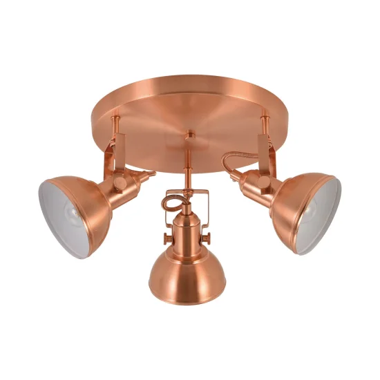 SOFFITTO DECORATIVO 3 LUCI MURRAY RAME 2