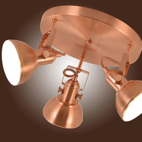 SOFFITTO DECORATIVO 3 LUCI MURRAY RAME