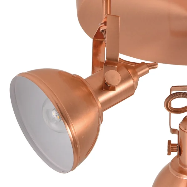 SOFFITTO DECORATIVO 3 LUCI MURRAY RAME