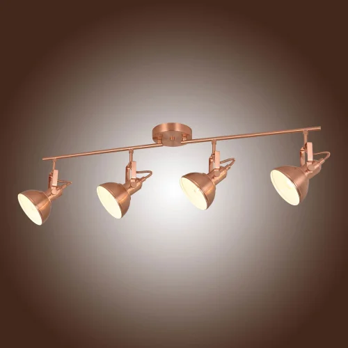 STRISCIA DECORATIVA 4 LUCI MURRAY RAME