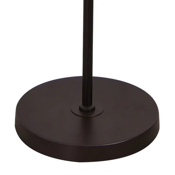 LAMPADA DA TERRA DECORATIVA 2 LUCI CLARENCE MARRONI