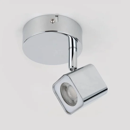 RIFLETTORI A LED DICE 4W 4000K CROMO