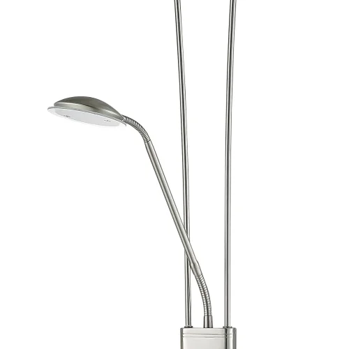 LAMPADA IN PIEDI A LED ARTEMIDE 18W-5W 3000K USB NICHEL