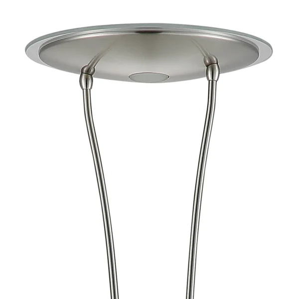 LAMPADA IN PIEDI A LED ARTEMIDE 18W-5W 3000K USB NICHEL