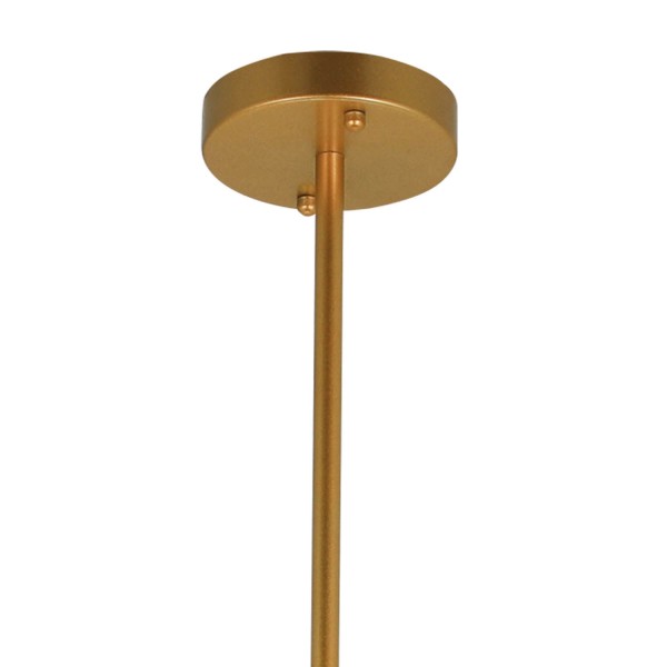 LAMPADA A SOFFITTO AUREL 9 LUCI D'ORO