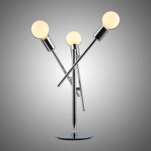 LAMPADA DA TAVOLO RIGEL 3 LUCI CROMATE