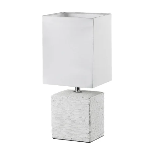 HOWARD LAMPADA DA TAVOLO INVECCHIATO CERAMICA BIANCA