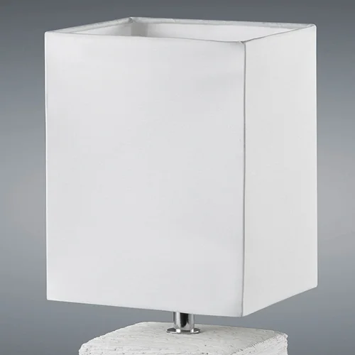 HOWARD LAMPADA DA TAVOLO INVECCHIATO CERAMICA BIANCA