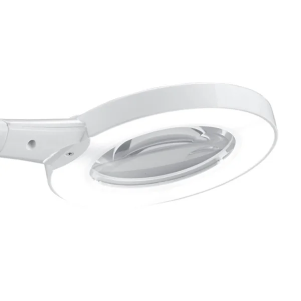 FLEXO BIANCO LENTE DI INGRANDIMENTO MORSETTO