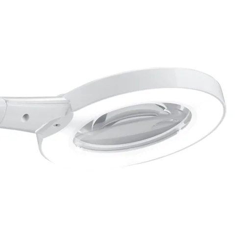 FLEXO BIANCO LENTE DI INGRANDIMENTO MORSETTO