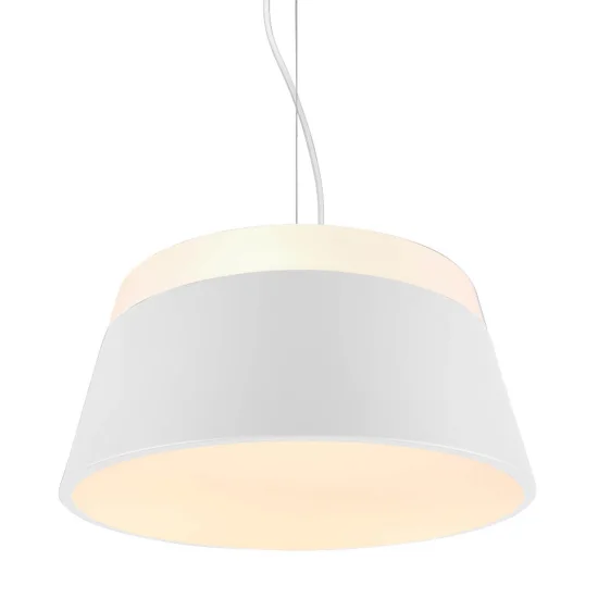 DUCHESSA LAMPADA A SOFFITTO IN METALLO BIANCO 45CM
