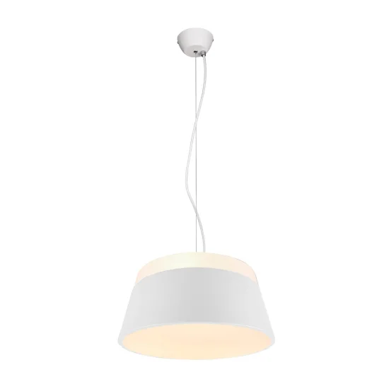 DUCHESSA LAMPADA A SOFFITTO IN METALLO BIANCO 45CM 2
