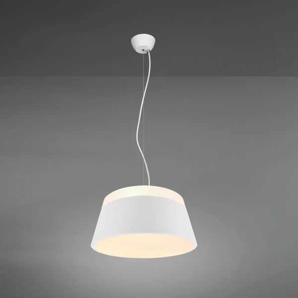 DUCHESSA LAMPADA A SOFFITTO IN METALLO BIANCO 45CM