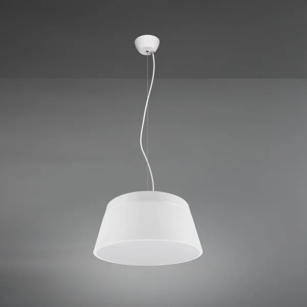 DUCHESSA LAMPADA A SOFFITTO IN METALLO BIANCO 45CM