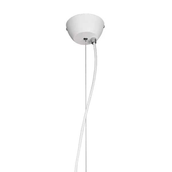 DUCHESSA LAMPADA A SOFFITTO IN METALLO BIANCO 45CM
