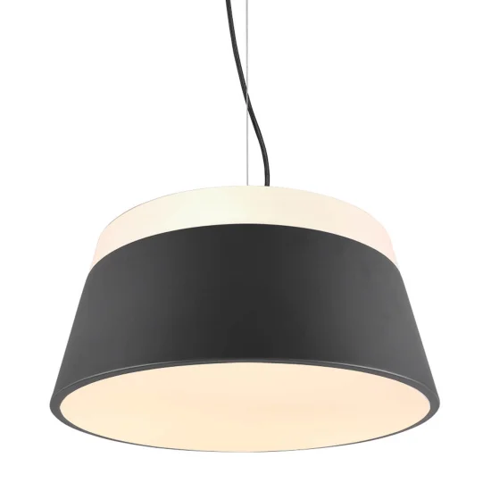 DUCHESSA LAMPADA A SOFFITTO IN METALLO NERO 45CM 2