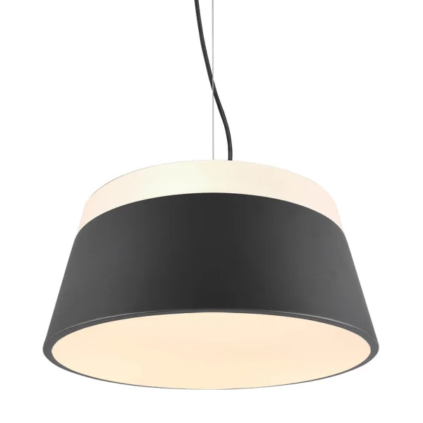 DUCHESSA LAMPADA A SOFFITTO IN METALLO NERO 45CM