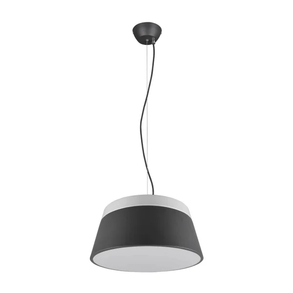 DUCHESSA LAMPADA A SOFFITTO IN METALLO NERO 45CM