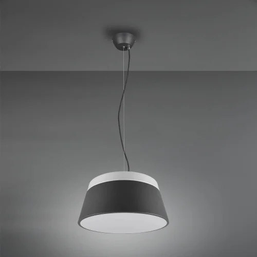 DUCHESSA LAMPADA A SOFFITTO IN METALLO NERO 45CM