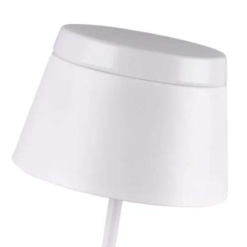 DUCHESSA LAMPADA DA TAVOLO IN METALLO BIANCO