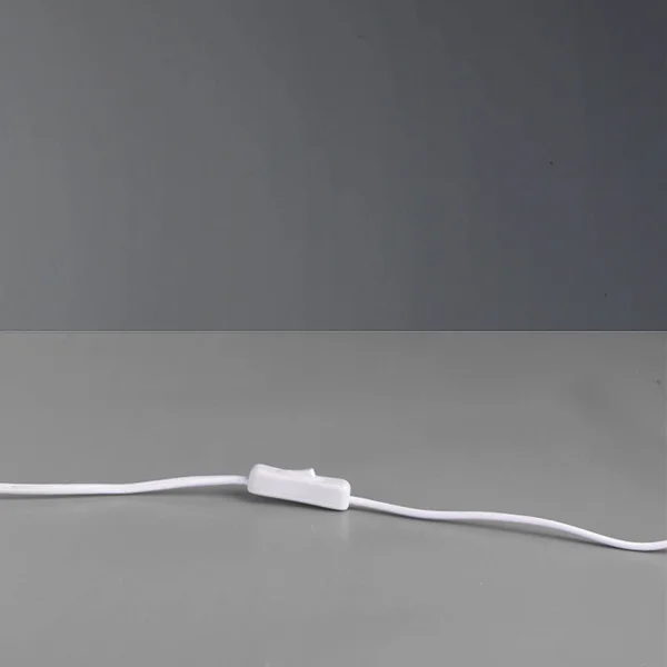 DUCHESSA LAMPADA DA TAVOLO IN METALLO BIANCO