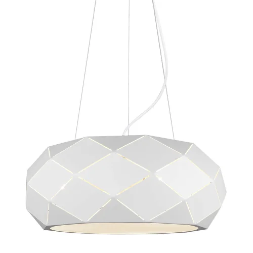 LAMPADA A SOFFITTO 3 LUCI NICASIA BIANCO METALLO