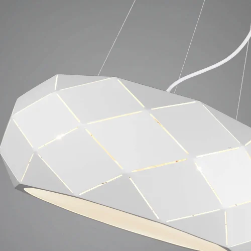 LAMPADA A SOFFITTO 3 LUCI NICASIA BIANCO METALLO